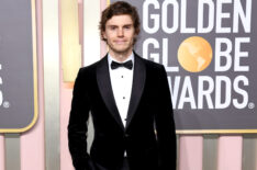 Evan Peters at 2023 Golden Globes