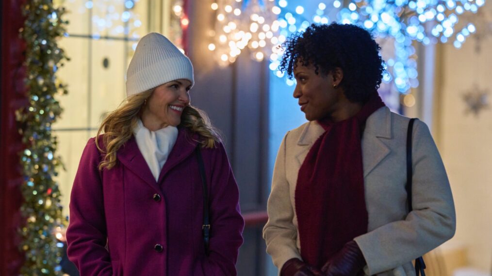 Lori Loughlin and Cherion Drakes in 'Fall Into Winter'