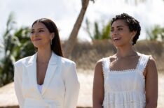 Roselyn Sanchez and Kiara Barnes in 'Fantasy Island'