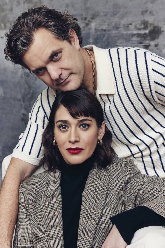 Lizzy Caplan & Joshua Jackson of 'Fatal Attraction' in TV Insider's TCAs 2023 studio