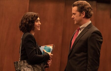 Lizzy Caplan and Joshua Jackson in 'Fatal Attraction'