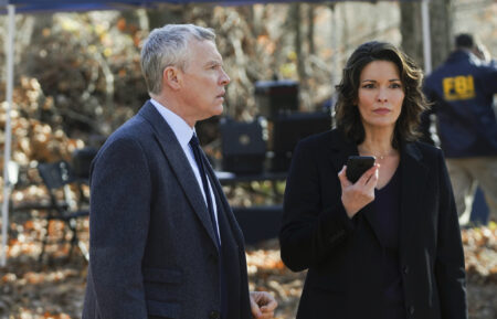 Tate Donovan and Alana De La Garza in 'FBI'