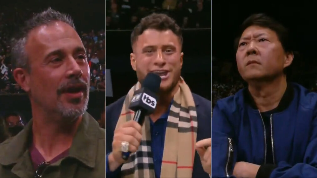 Freddie Prinze Jr and Ken Jeong roasted by MJF on AEW Dynamite