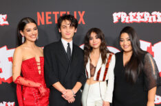 Bryana Salaz, Tenzing Norgay Trainor, Ciara Riley Wilson, and Keyla Monterroso Mejia at Freeridge premiere