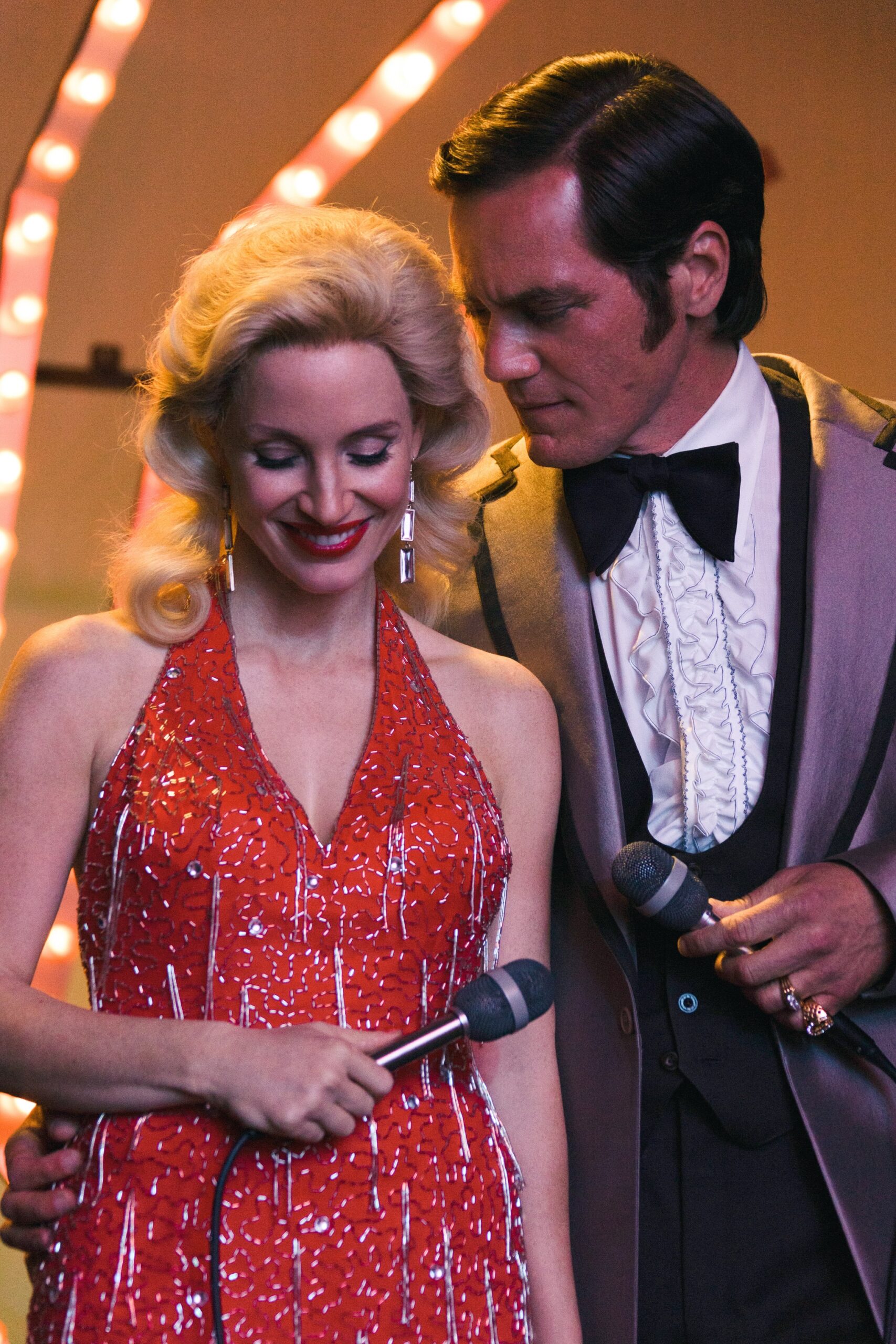 Jessica Chastain and Michael Shannon in 'George & Tammy'