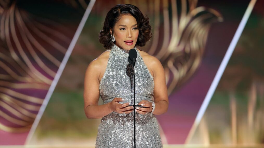 Angela Bassett at the 2023 Golden Globe Awards