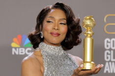 Angela Bassett at the 2023 Golden Globes