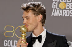 Austin Butler at the 2023 Golden Globes