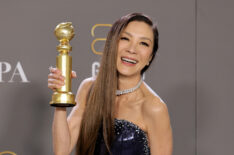 Michelle Yeoh at the 2023 Golden Globes