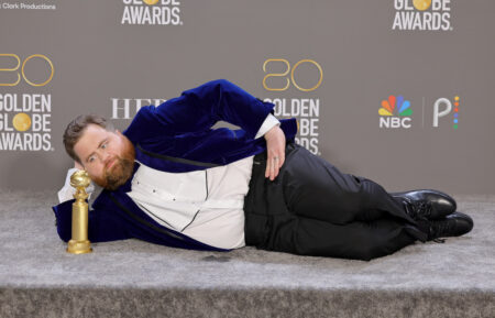 Paul Walter Hauser at the 2023 Golden Globes