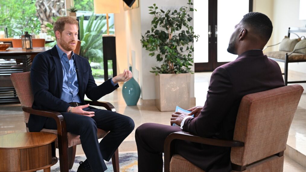 Prince Harry speaks to Michael Strahan for 'Good Morning America'