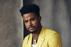 Trevor Jackson in TV Insider's TCA 2023 portrait studio