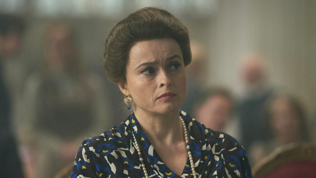 Helena Bonham Carter in Season 4 of The Crown