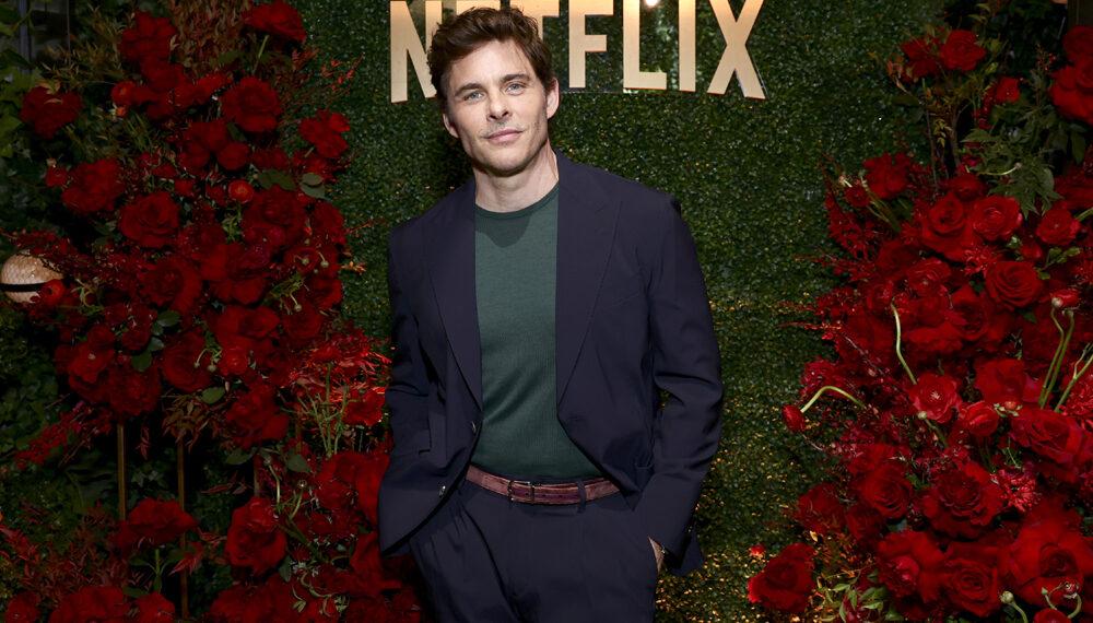 James Marsden attends the Netflix Golden Globe and Critics Choice Nominee Toast