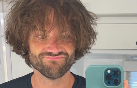Jared Padalecki with messy hair