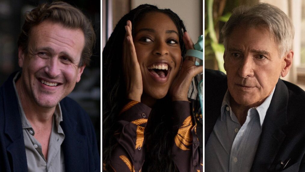 Jason Segel, Jessica Williams & Harrison Ford in 'Shrinking'