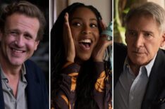Jason Segel & Jessica Williams Introduce the 'Shrinking' Core Trio With Harrison Ford