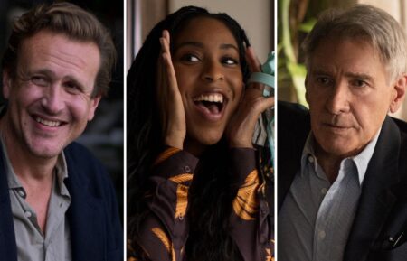 Jason Segel, Jessica Williams & Harrison Ford in 'Shrinking'