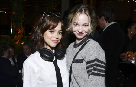 Jenna Ortega and Emma Myers at Netflix Toast