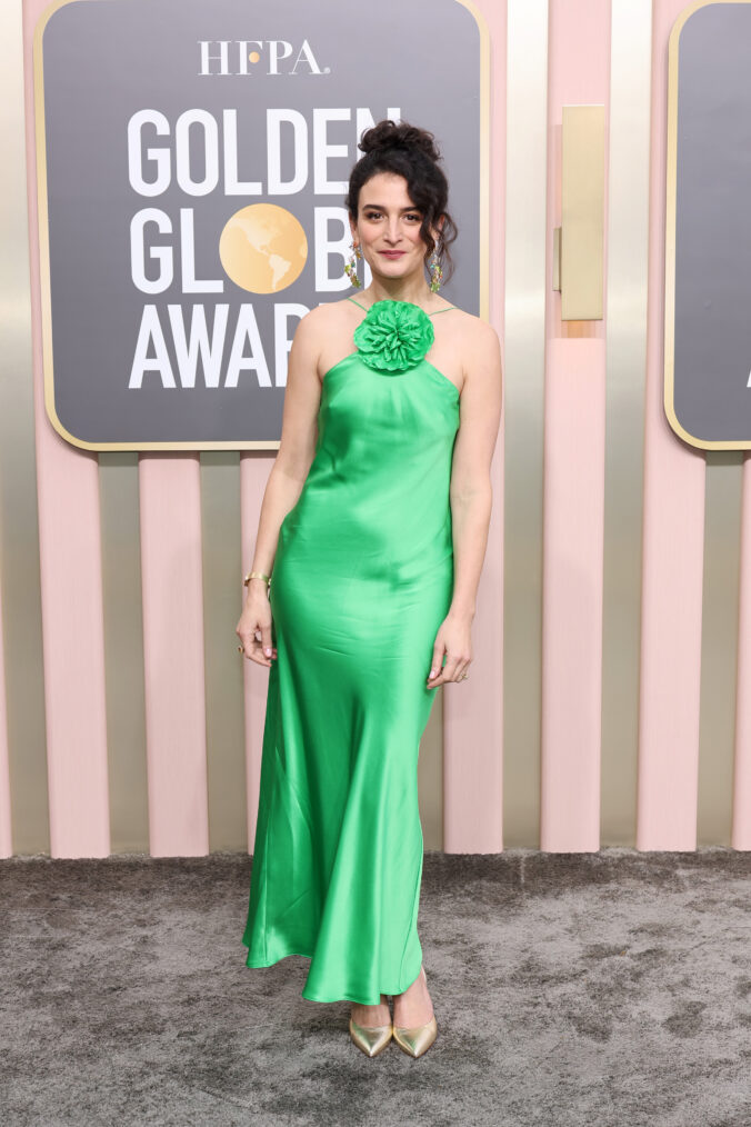 Jenny Slate at 2023 Golden Globes