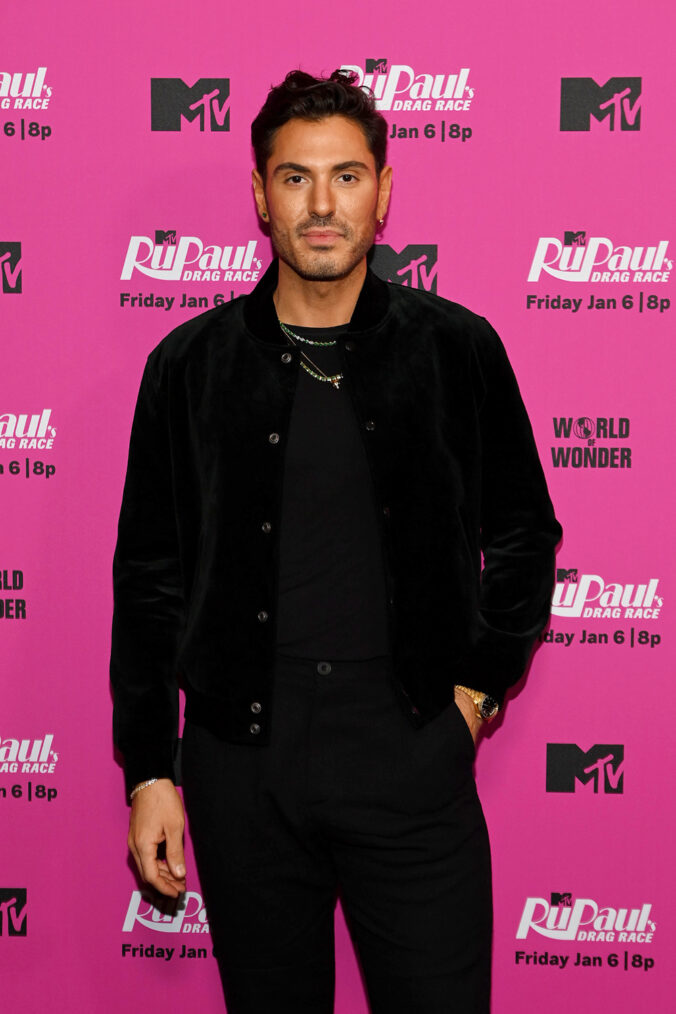 Joey Zauzig attends the RuPaul's Drag Race Season 15