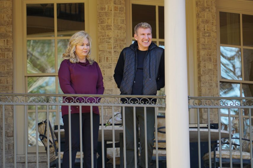 Julie and Todd Chrisley in 'Chrisley Knows Best'