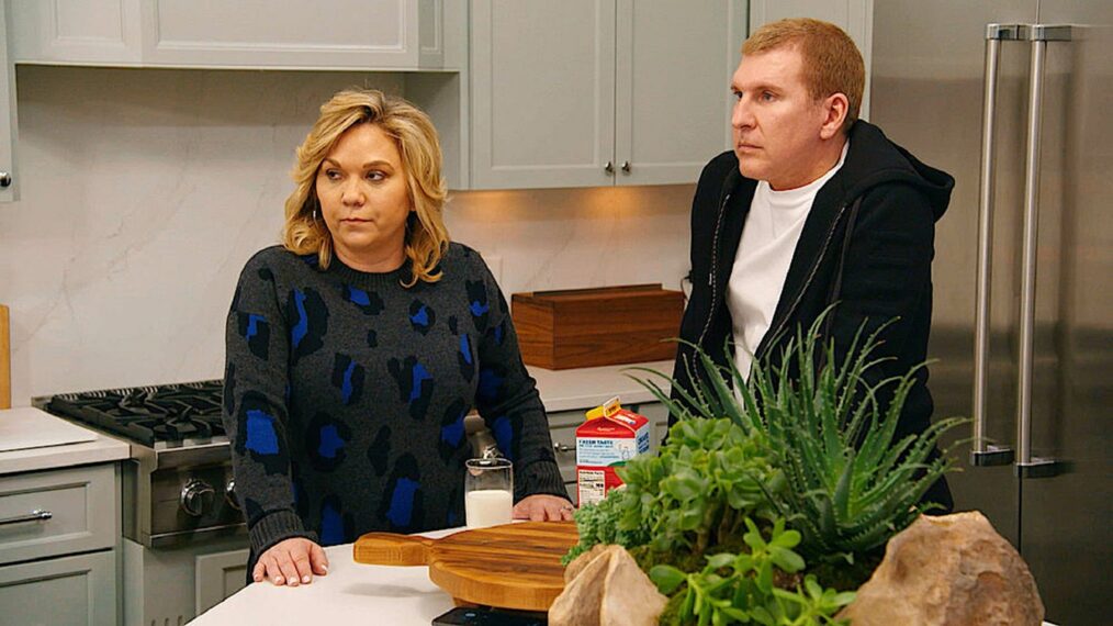 Julie and Todd Chrisley in 'Chrisley Knows Best'