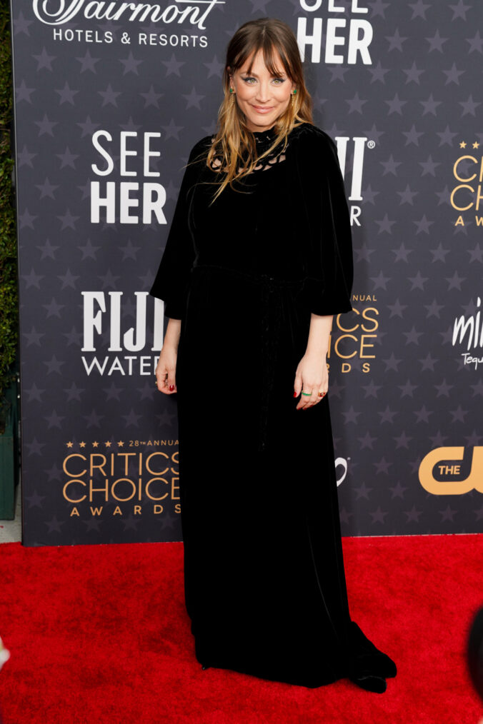 Kaley Cuoco at Critics Choice Awards 2023