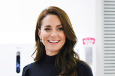 Kate Middleton, also know as Catherine Princess of Wales, smiles
