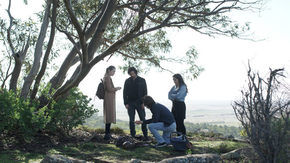 Melissa Neal, Eoin Macken, Jack Martin, and Veronica St. Clair in 'La Brea'