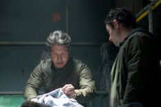 Jon Seda as Dr. Sam ,Josh McKenzie as Lucas in 'La Brea' - 'Murder in the Clearing'