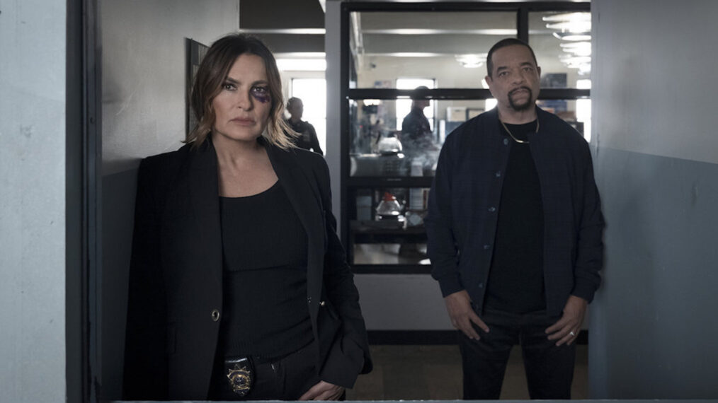 Mariska Hargitay and Ice T in 'Law & Order: SVU'