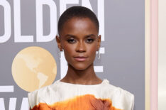 Letitia Wright at 2023 Golden Globes