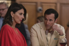 Gina Bellman and Noah Wyle in 'Leverage: Redemption'