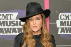Lisa Marie Presley attends the 2013 CMT Music awards