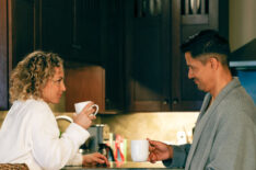 Perdita Weeks and Jay Hernandez in 'Magnum P.I.'