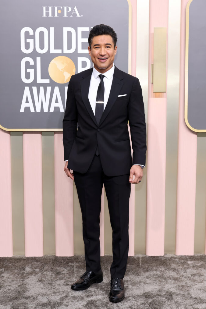 Mario Lopez at 2023 Golden Globes