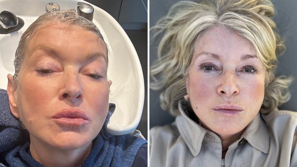 Martha Stewart appears to be a hairdresser cheater