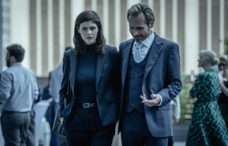 Alexandra Daddario & Tobias Jelinkek in 'Mayfair Witches'