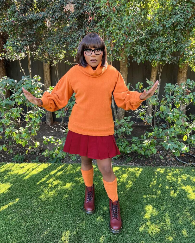 Mindy Kaling dressed as Velma