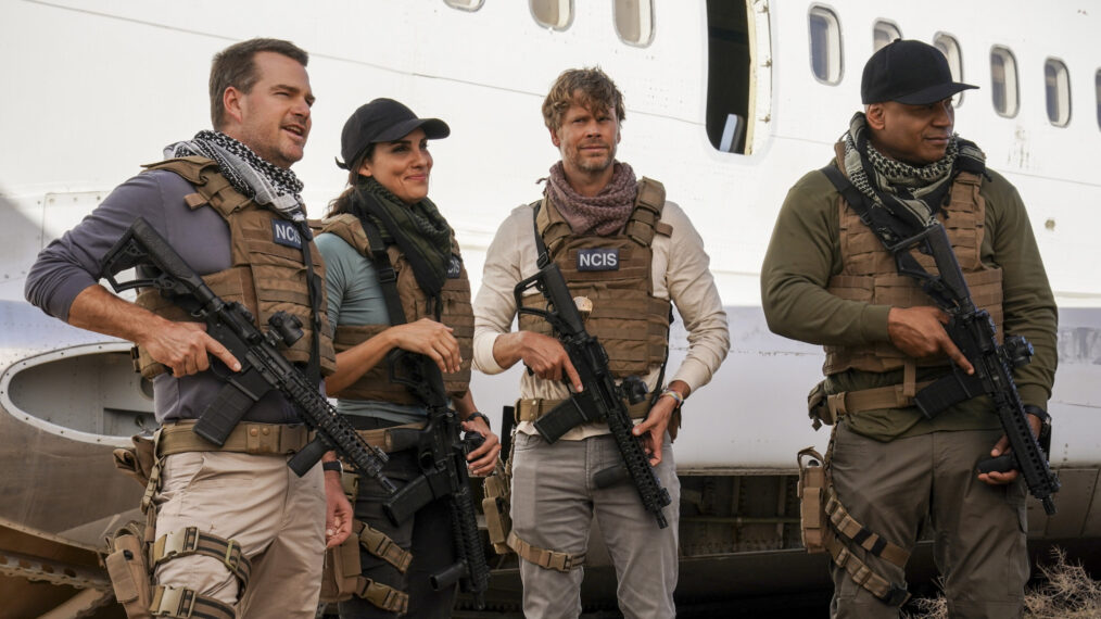 Chris O'Donnell, Daniela Ruah, Eric Christian Olsen, and LL Cool J in 'NCIS: Los Angeles'