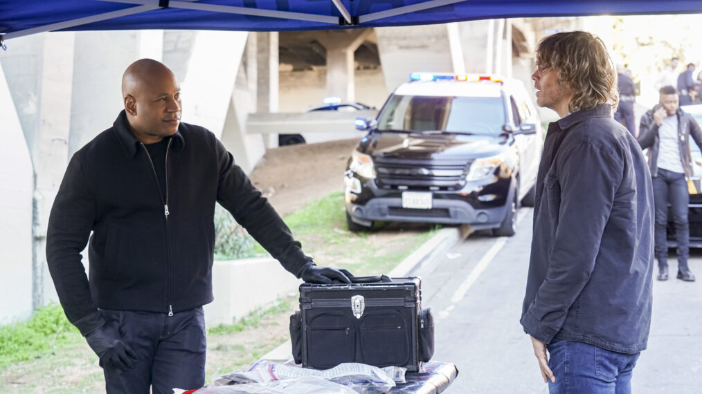 LL Cool J and Eric Christian Olsen in 'NCIS: Los Angeles'