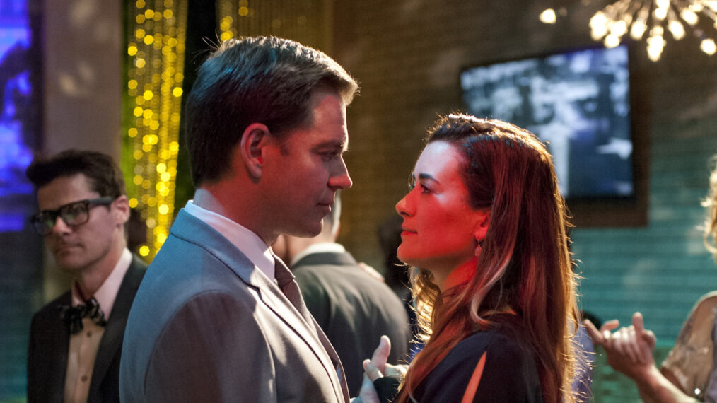 Michael Weatherly and Cote de Pablo in 'NCIS'