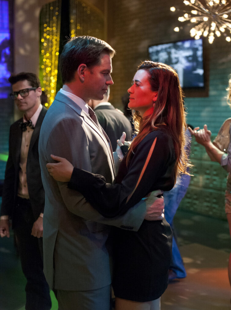 Michael Weatherly and Cote de Pablo in 'NCIS'