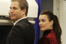 Michael Weatherly and Cote de Pablo in 'NCIS'