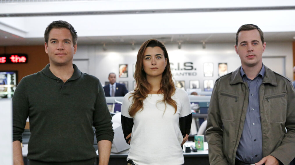 Michael Weatherly, Cote de Pablo, and Sean Murray in 'NCIS'