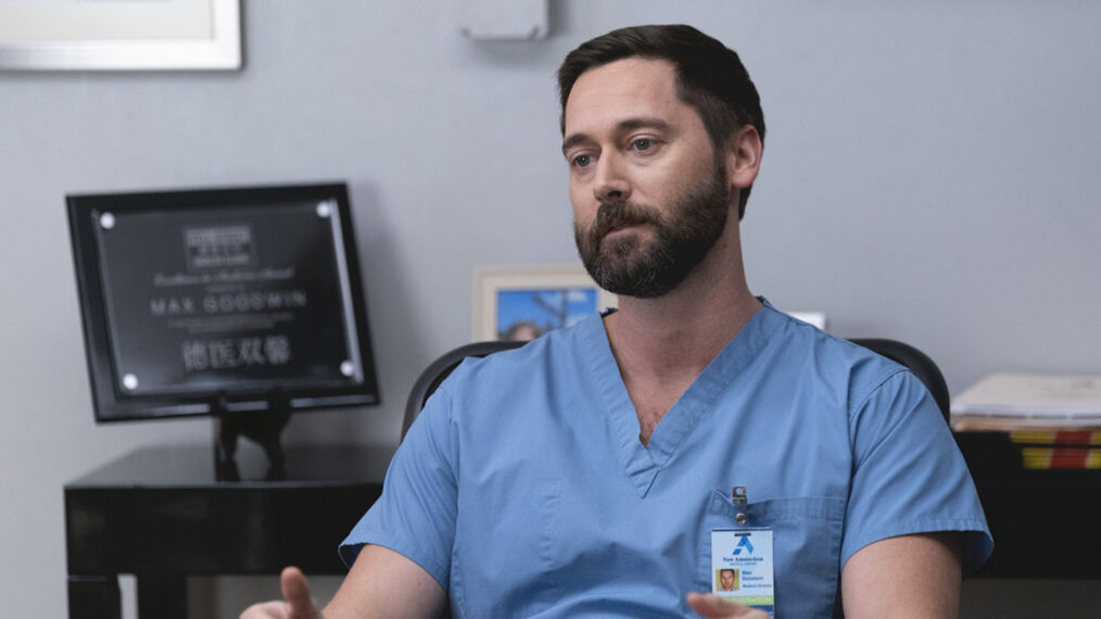 Ryan Eggold as Dr. Max Goodwin in 'New Amsterdam' - Season 5