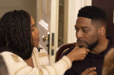 Toya Turner as Gabrielle, Jocko Sims as Dr. Floyd Reynolds in 'New Amsterdam' - 'How Can I Help'