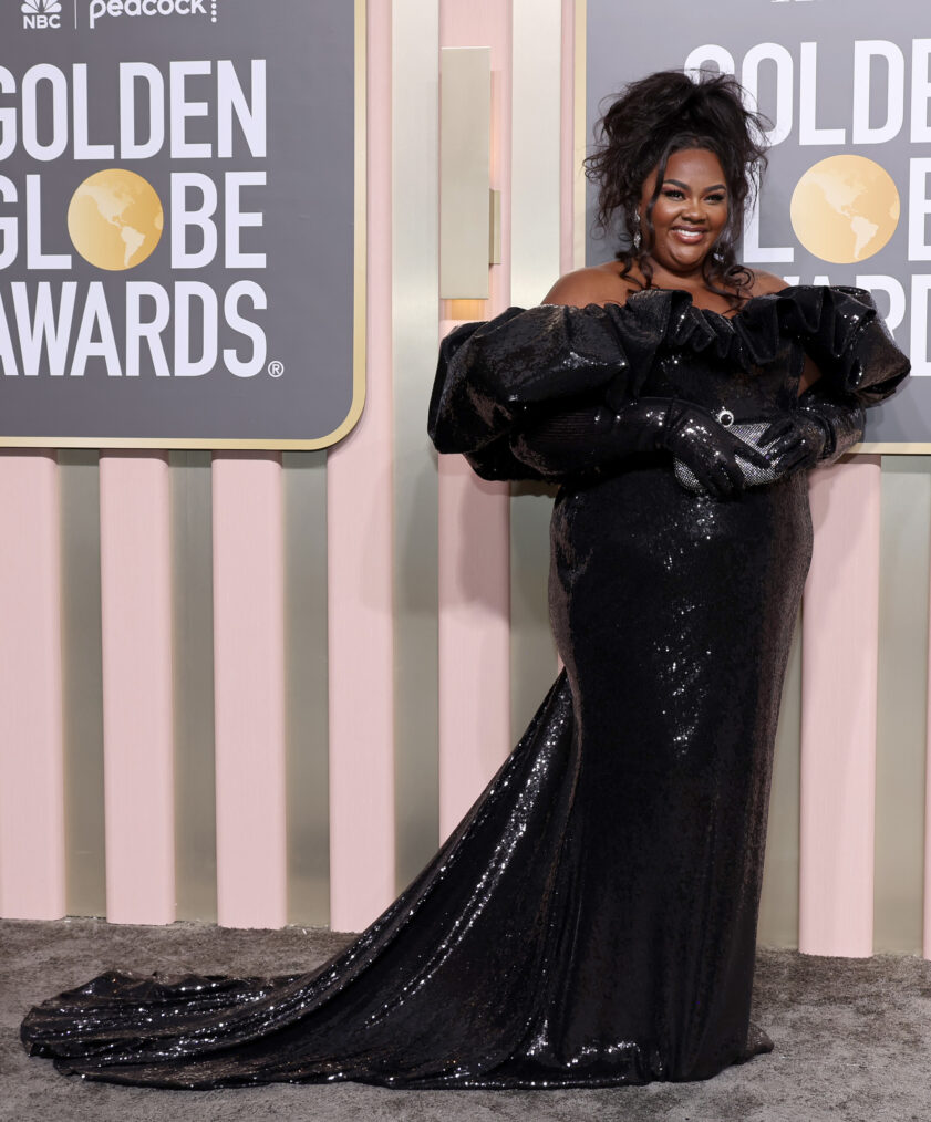 Nicole Byer at 2023 Golden Globes