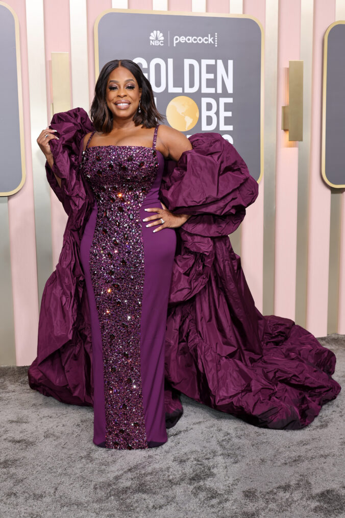 Niecy Nash-Betts at 2023 Golden Globes